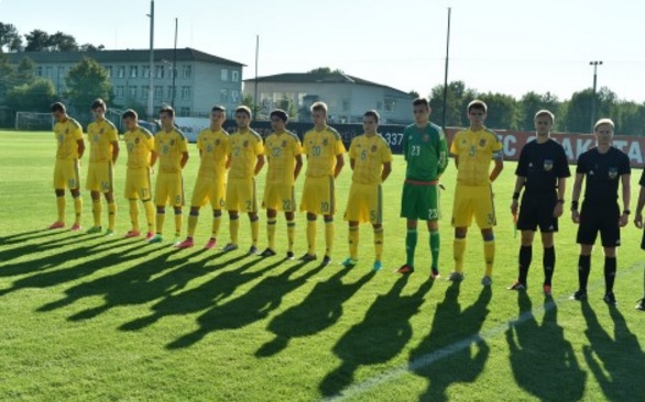 Юношеская сборная стартовала с победы, ФФУ