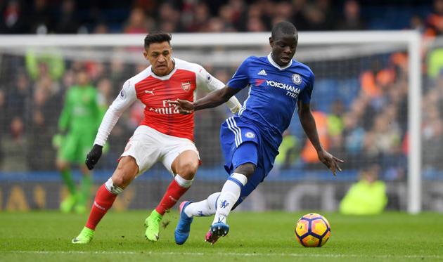 Алексис Санчес и Нголо Канте, - Getty Images