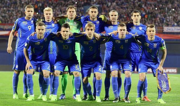 Сборная Украины, фото 24sata.hr