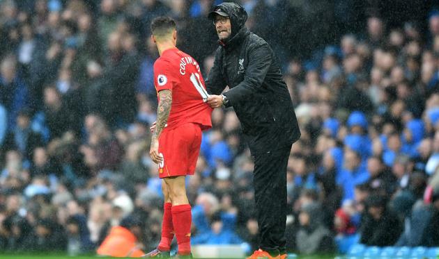 Филиппе Коутиньо и Юрген Клопп, - Getty Images