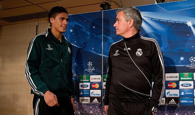 рафаэль варан и жозе моуриньо, getty images