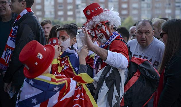 фанаты атлетико, getty images