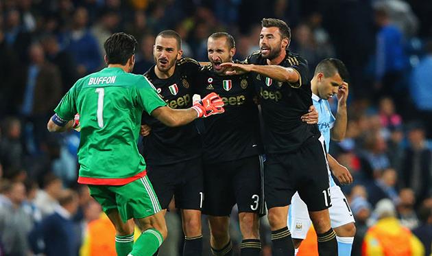 Джанлуиджи Буффон, Леонардо бонуччи, Джорджо кьеллини, Андреа Барцальи, getty images