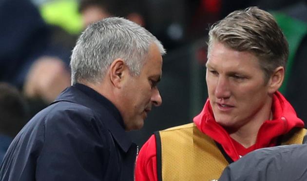 Жозе Моуриньо и Бастиан Швайнштайгер, Getty Images