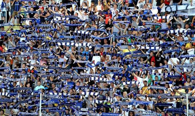 Болельщики Черноморца, bigmir)net