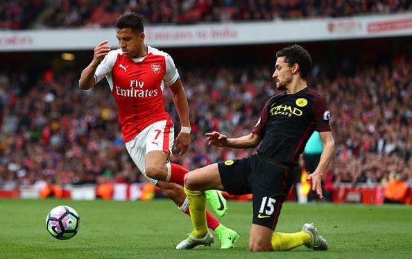Арсенал и Манчестер Сити не выявили сильнейшего, Getty Images