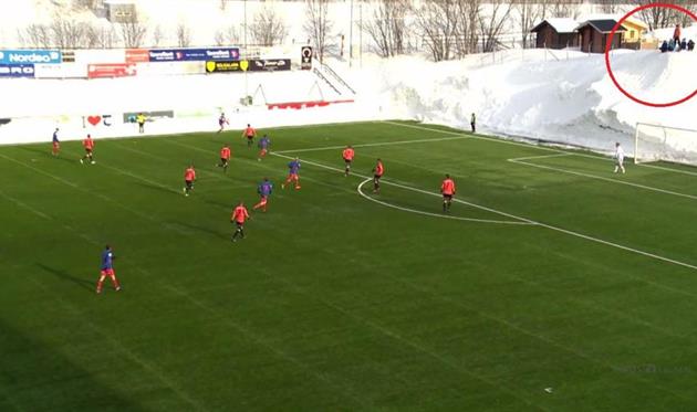 Обычный матч норвежской первой лиги, TUILFOTBALL.NO