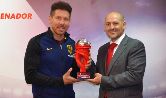 Диего Симеоне (слева), laliga.es