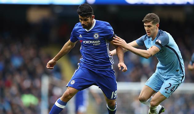 Диего Коста и Джон Стоунз, getty images