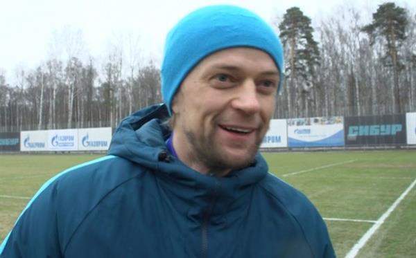 Тимощук рад находиться в Зените, кадр из видео