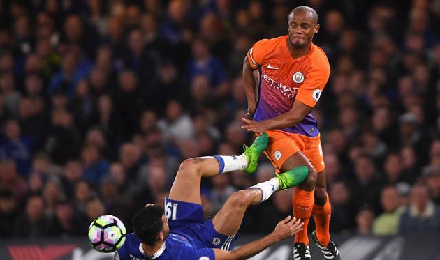 Диего Коста и Венсан Компани, - Getty Images