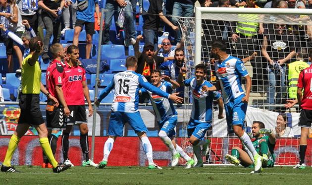 Эспаньол заработал три пункта, laliga.es