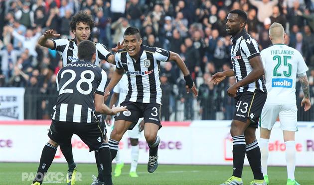 Шахов и Матос соорудили гол в ворота Панатинаикоса, ФК ПАОК