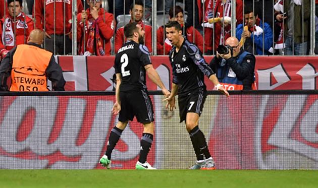 Дани Карвахаль и Криштиану Роналду, - Getty Images