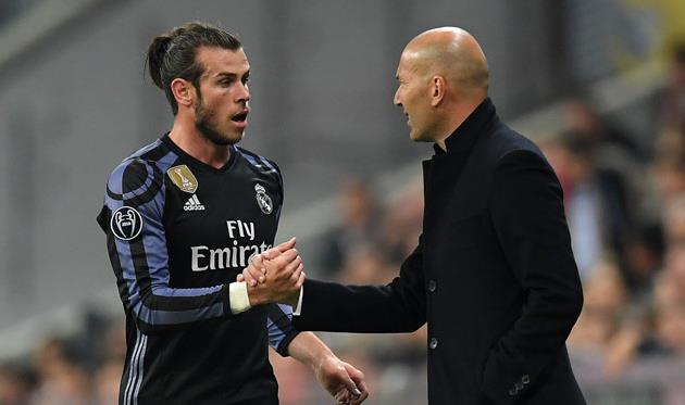 Гарет Бэйл и Зинедин Зидан, - Getty Images