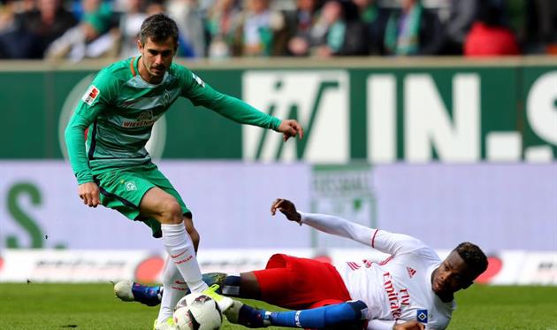 Вердер вырвал у Гамбурга важные три очка, Getty Images