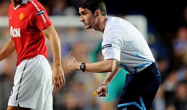 Ундиано Мальенко уже работал на четвертьфинальном матче МЮ, Getty Images