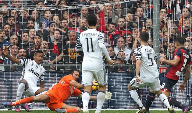 В первом круге Ювентус не устоял перед Дженоа, Getty Images