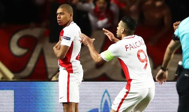 Мбаппе и Фалькао, Getty Images