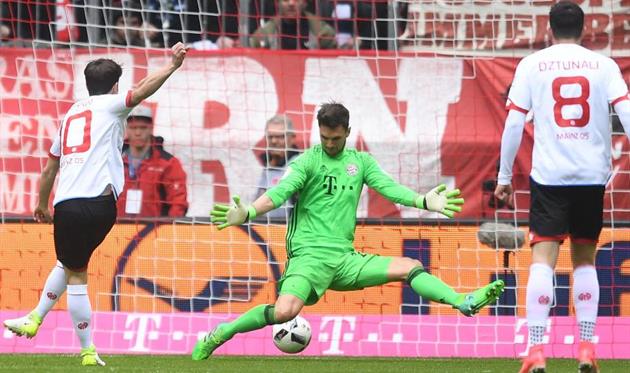 Бавария потеряла очки с Майнцом, Getty Images