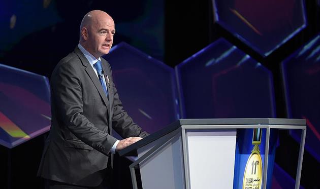 Джанни Инфантино. Getty Images