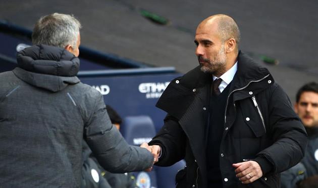 Гвардиола (справа) и Моуриньо, Getty Images