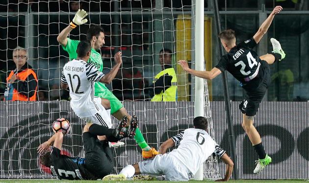 Конти открыл счет в матче, Getty Images