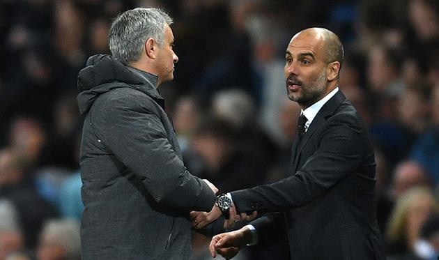 Жозе Моуриньо и Хосеп Гвардиола, getty images