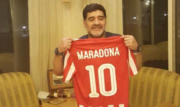Диего Марадона, twitter.com/alittihadSport