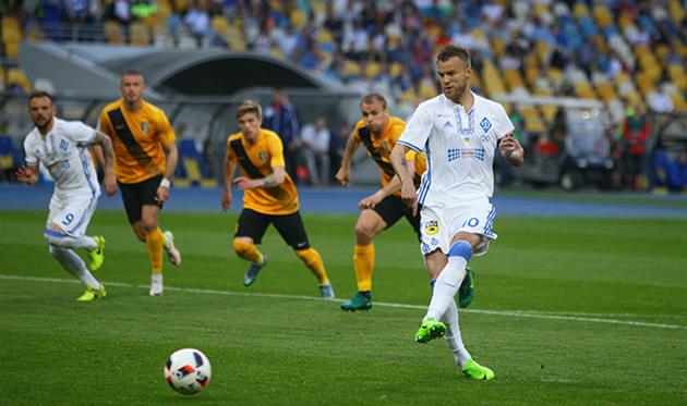 Ярмоленко забил первый гол в матче, ФК Динамо