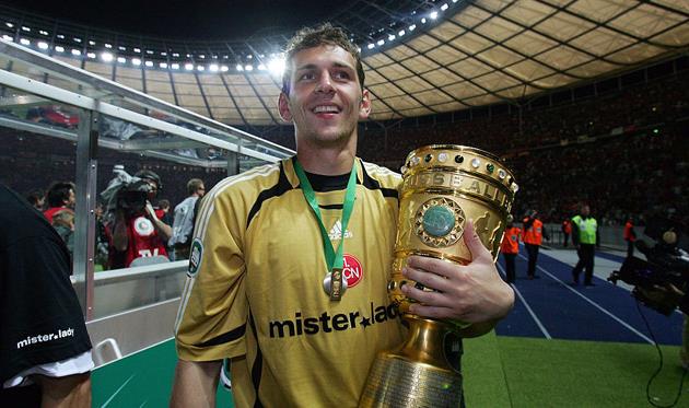 Рафаэль Шефер с Кубком Германии, Getty Images