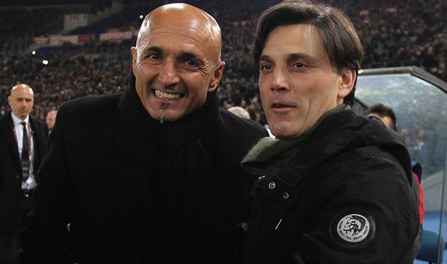 Лучано Спаллетти и Винченцо Монтелла, Getty Images