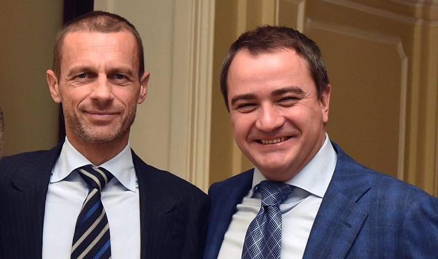 Александр Чеферин и Андрей Павелко