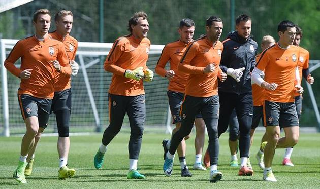тренировка Шахтера, фото shakhtar.com