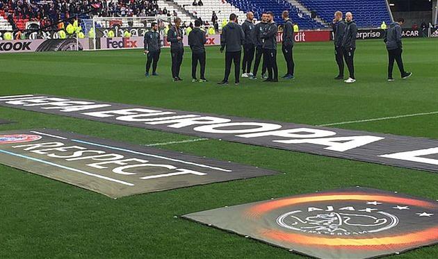 разминка Аякса, twitter.com/afcajax