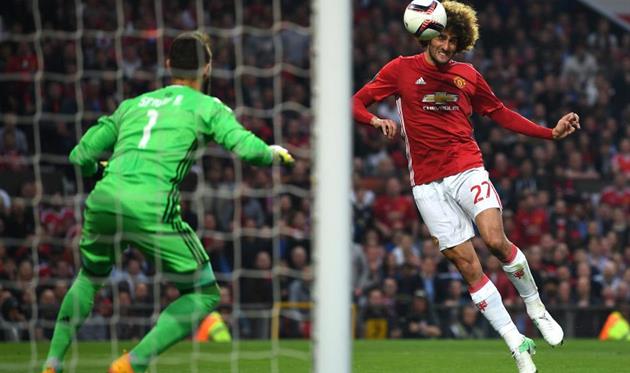 Феллаини забивает гол, Getty Images