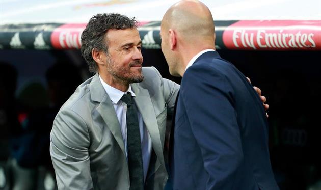 Луис Энрике (слева), Getty Images