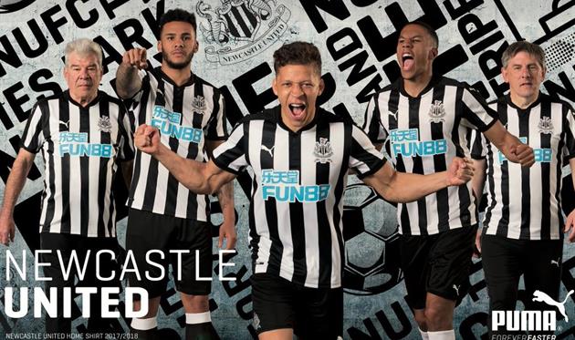 Ньюкасл представил форму на АПЛ