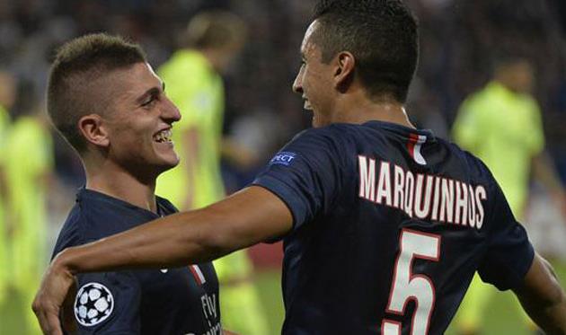 Марко Верратти и Маркиньос, EPA