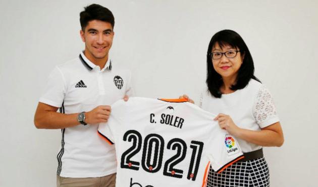 Солер продлил контракт, ФК Валенсия