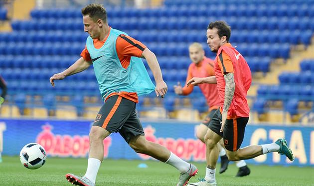 Шахтер готовится к матчу с Динамо, ФК Шахтер