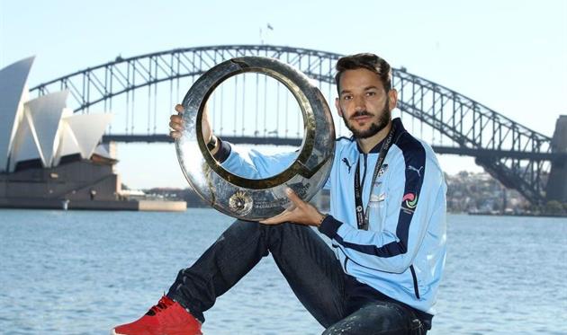 Милош Нинкович - лучший футболист в Австралии, Getty Images