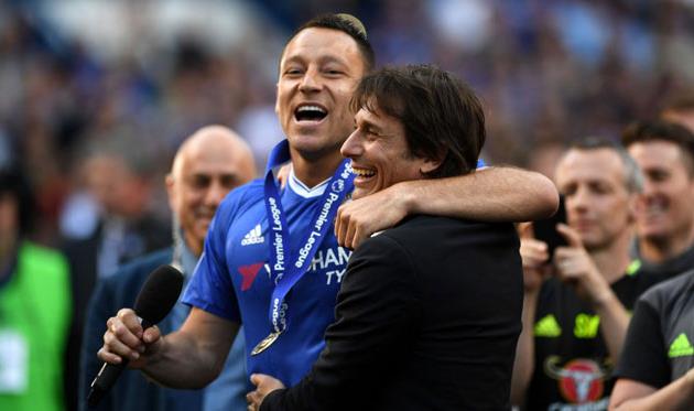 Джон Терри и Антонио Конте, Getty Images