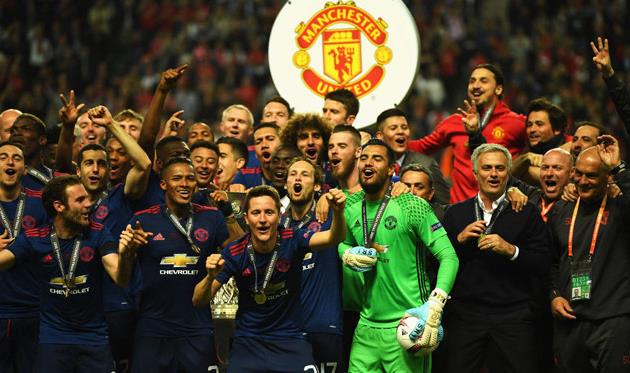 Восемь игроков Манчестер Юнайтед вошли в символическую команду сезона, Getty Images