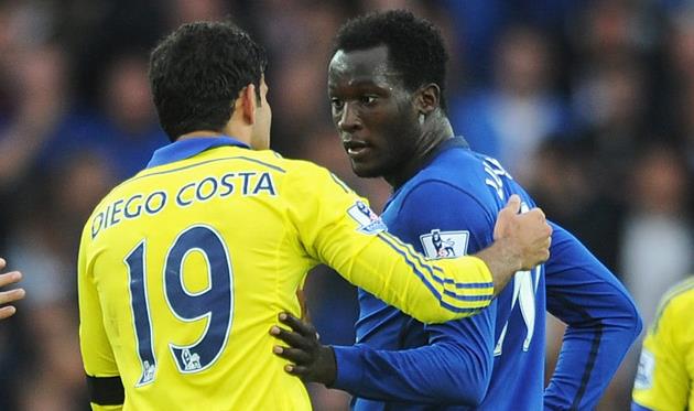 Диего Коста и Ромелу Лукаку, Getty Images