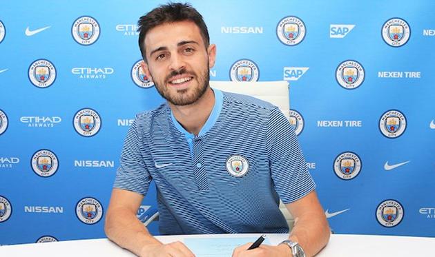 Бернарду Силва, mancity.com