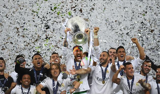 Реал после победного финала 2016-го года, Getty Images