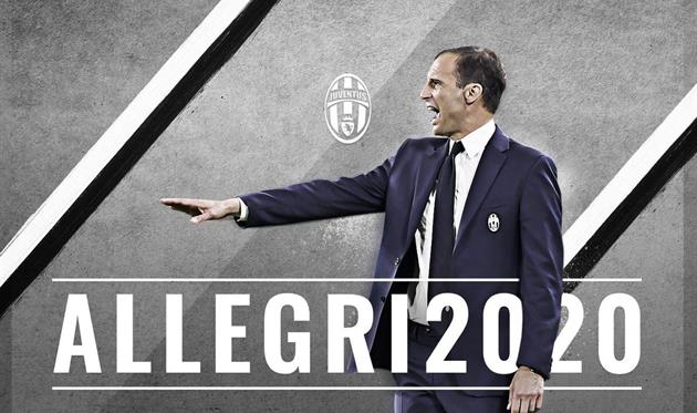 Массимилиано Аллегри, фото из Твиттера Ювентуса
