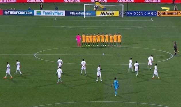 Сборная Саудовской Аравии проигнорировала минуту молчания