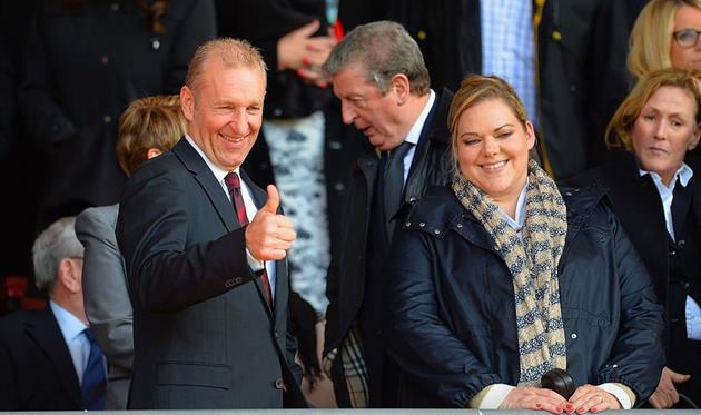 Владелица Саутгемптона Катарина Либхерр и председатель правления Святых Ральф Крюгер, Getty Images